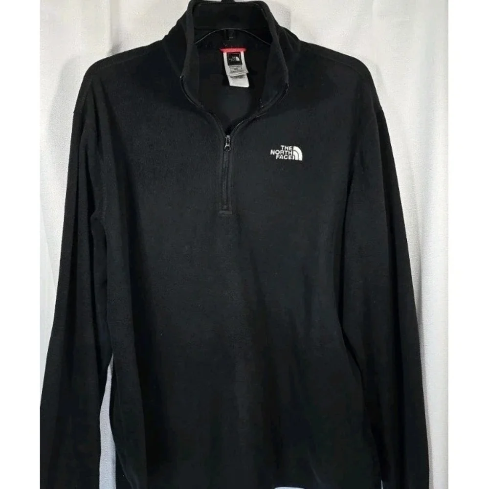 Vintage North Face Outdoor Jacket Mens Medium Fleece Black‎